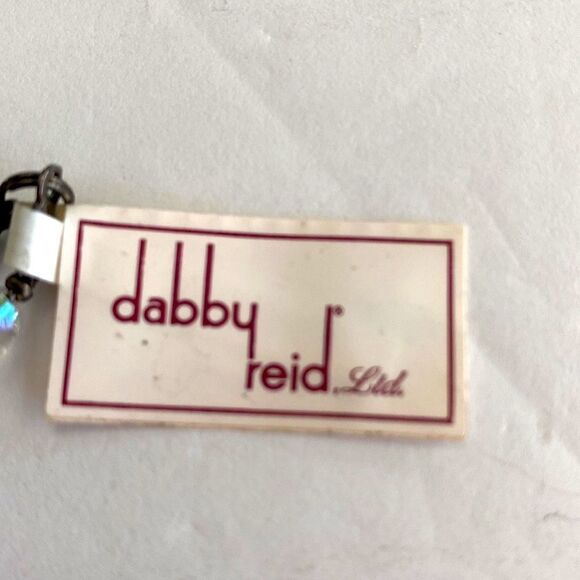 Dabby reid iridescent clear crystal hematite color chain extender chain - Picture 3 of 3